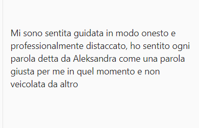 feedback individuale 3